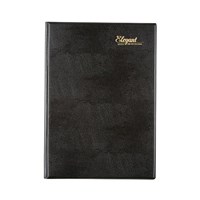 Cumberland Elegant 51EPBK Appointment Day to Page Diary A4 Black