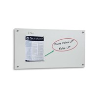 VisionChart Magnetic Glassboard 1200x900mm White