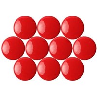 Quartet Penrite Magnetic Buttons 30mm Red Pack