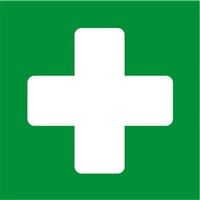 Apli Self Adhesive First Aid Sign