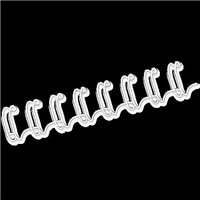 Fellowes Binding Coil 34 Loop 8mm A4 White 100 Pack