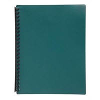 Marbig Display Book Refillable A4 20 Pocket Green 20 per Pack
