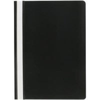 Marbig Economy Flat File A4 Black Clear Cover 10 per Pack