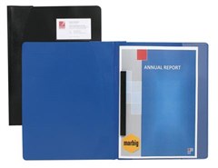 Marbig Premier Management File A4 Blue