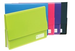 Marbig Polypick Heavy Duty Document Wallet A4 Blue 12 per Carton