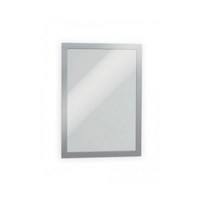 Durable Sign Holder Magaframe A4 Silver 2 Pack