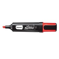 Luxor ECOTextliter Highlighter Red 12 per Box