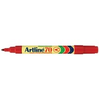 Artline 70 Permanent Marker Red 12 per Box