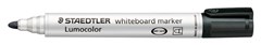 Staedtler 351 Lumocolor Whiteboard Marker Bullet Point Black 10 per Box