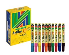 Artline 70 Permanent Markers Assorted 12 Box