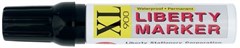 Penline Liberty Perm Marker Chisel 135mm Black 12 per Box