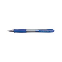 Pilot BPGP Super Grip Medium Ballpoint Pens Blue 12 Box