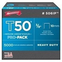 Arrow Heavy Duty T50 Staples 10mm Pack 5000