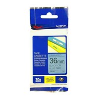Brother TZe561 Labelling Tape 36mmx8m Black on Blue