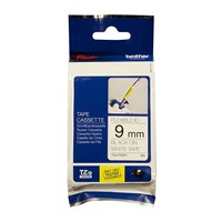 Brother TZeFX221 Labelling Tape 9mmx8m Black on White