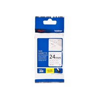 Brother TZeSE5 Strong Adhesive Tape 24mm Black on White