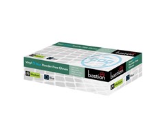 Bastion Vinyl Powder Free Blue Medium Pack 100 10 per Carton