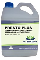 ADS AuraClean Presto Plus Cleaner Polish 5L Each