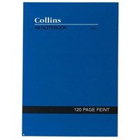 Collins 901 Notebook Feint Ruled 120 Page A6
