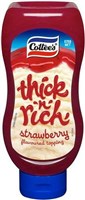 Cottees Strawberry Flavoured Topping 575gm