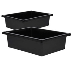 Visionchart Standard Tote Tray  Black