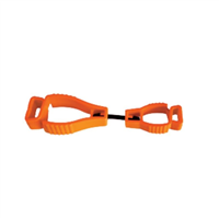 YSF Gloves Clips Fluro Orange Each