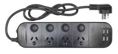 Jackson 4 Way 4 USB PBoard 1m