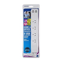 Jackson 4 Way 4 USB PBoard 1m