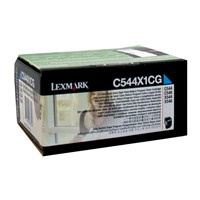 Lexmark C544X1CG Cyan Toner