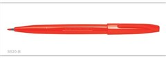 Pentel Sign Pen Red 12 Box