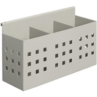 Rapid Triple Slot Pen Holder 208x70x139mm Silver