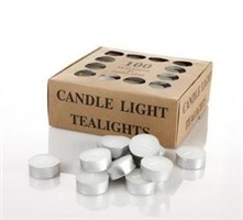 Candle Light Tea Lights Pack 100