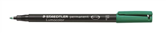 Lumocolour Permanent Ohp Marker Superfine Green B