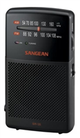 Sangean SR 35 AMFM Pocket Radio with Builtin Speaker