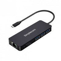 Simplecom USBC SuperSpeed 8in1 Multiport Hub Adapter Dock Each
