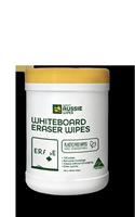 GREAT AUSSIE WIPES Whiteboard Eraser Wipes 100 Canister 12 per Carton
