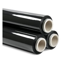 Pallet Wrap Maxi Stretch Black 500mm x 300m 25um